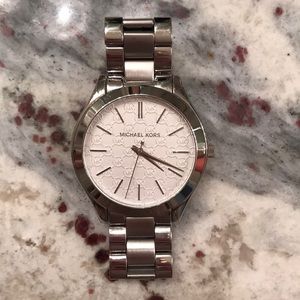 Michael Kors silver watch